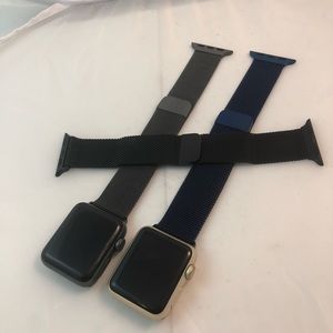 3 New Bands For Apple Watch Series 1/2/3/4/5/6